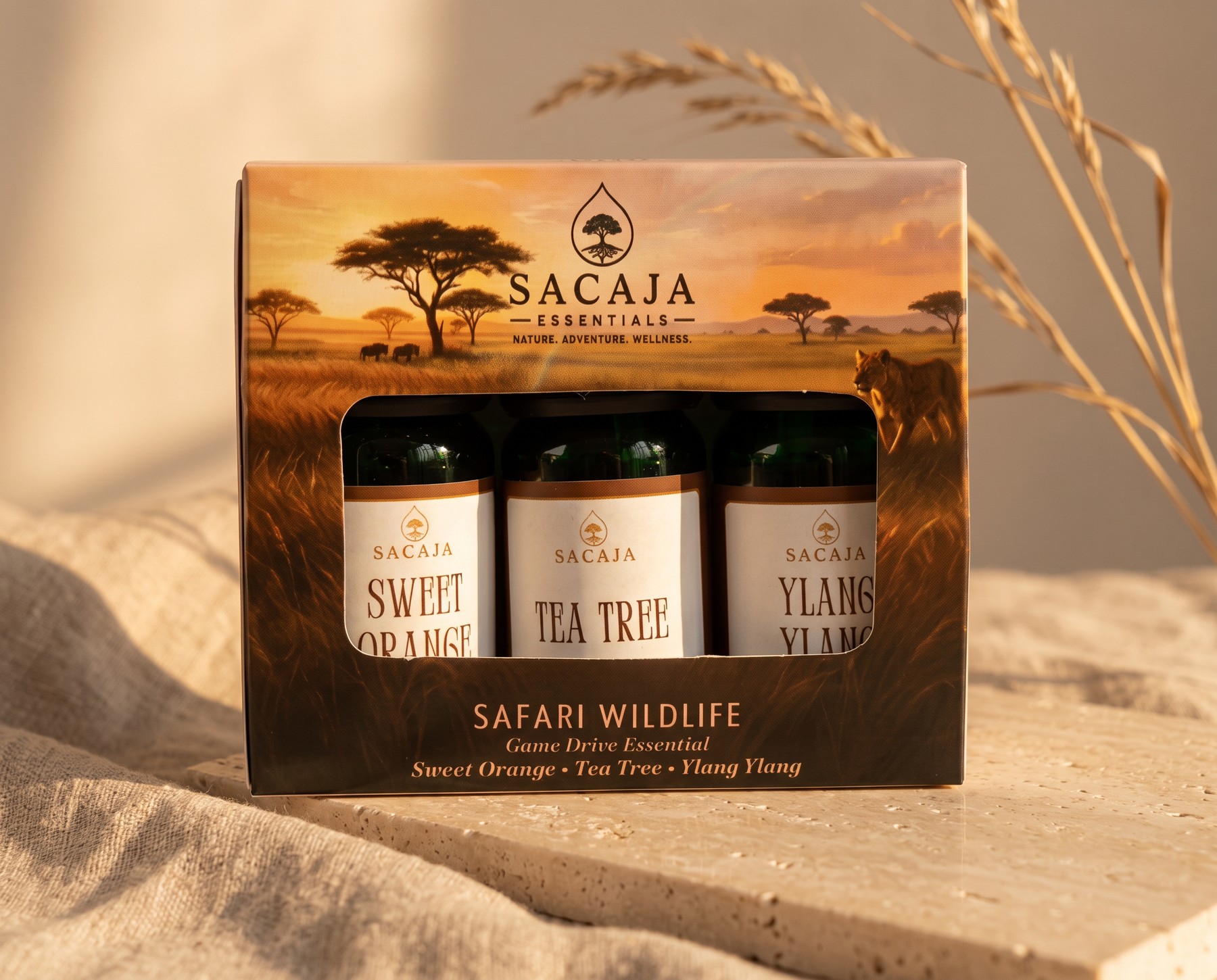 Safari Wildlife gift box